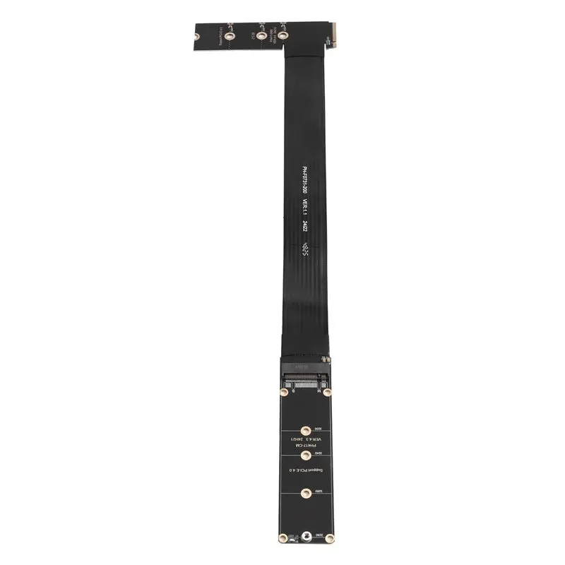 HOT!A72T PCI-Express 4.0 X4M M. 2 NVME Extension Cable For SSD For Solid Drive Riser Card Graphics Card Key Extender Cable Strai