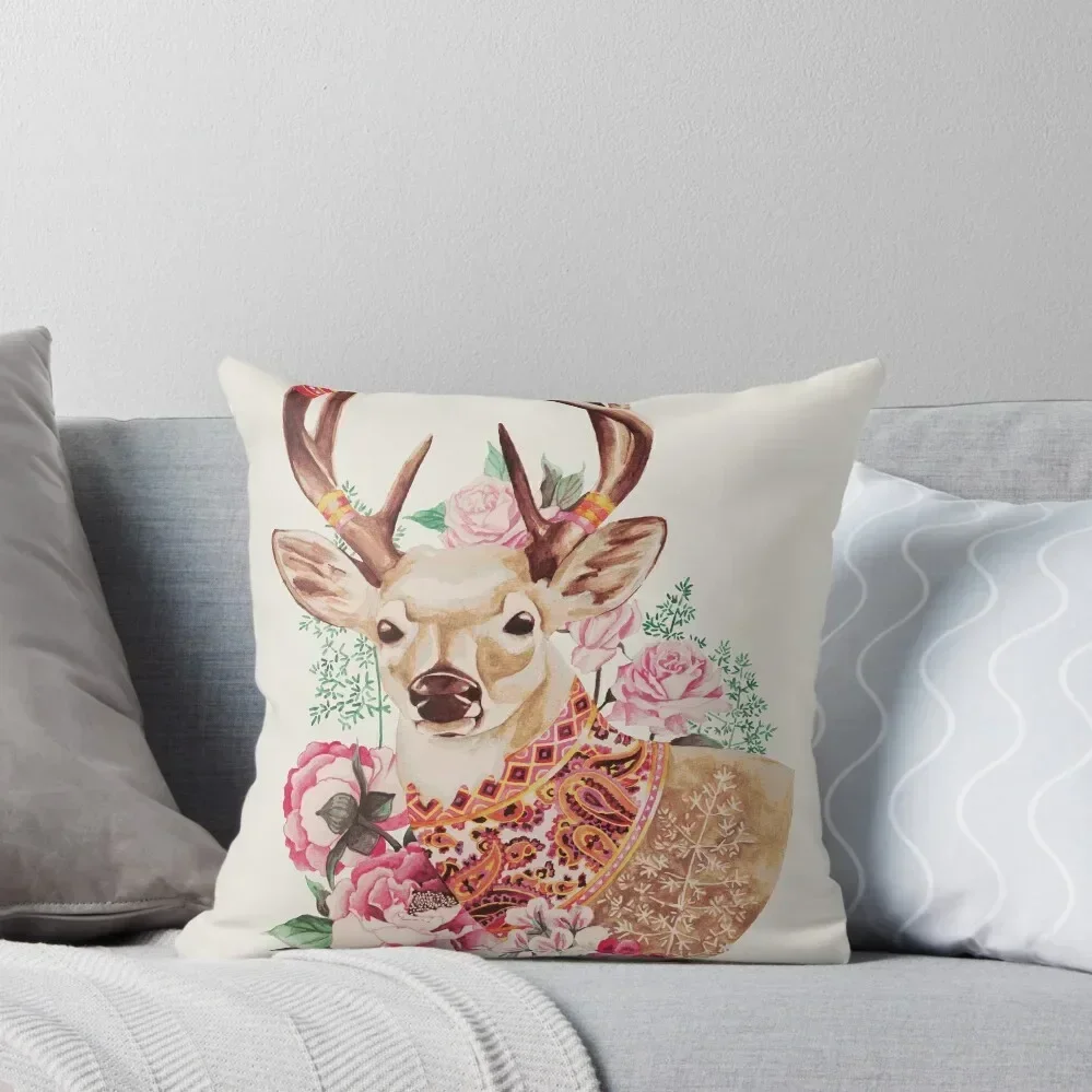 

Oh Deer Throw Pillow Sofa Covers For Living Room christmas cushions covers christmas decorations 2025 Couch Cushions pillow