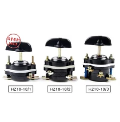 Rotary switch HZ10-10/3 10/2 10/1 380V 10A transfer changeover universal switch welding machine power shifter