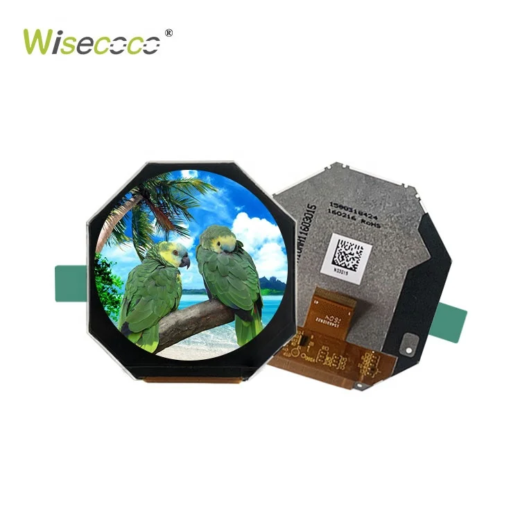 2.1 Inch 480*480 Hd Rgb Lcd Tft Spi Display Circle Ips Panel Round Screen For Smart Watch Lcd