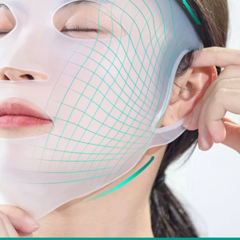 Silicone Mask Cover 3d Hanging Ear Type Anti-Slip And Anti-Fall Fixed Mask Auxiliary Device Fresh-Keeping Mask Protective Cover