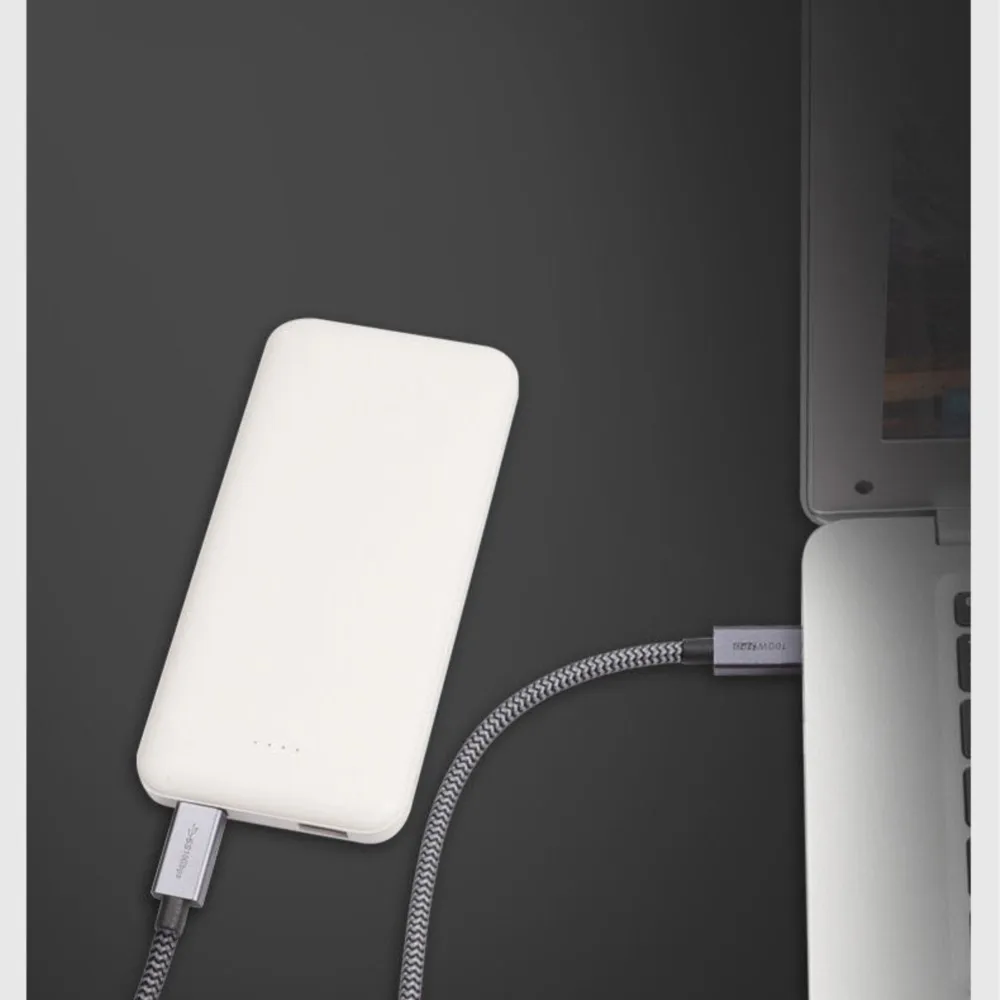 YOCPONO PD Quick Charge Cable 100W Data Cable USB3.1Gen2 Video 4K HD 10GBPS With E-MAEK Chip 5A