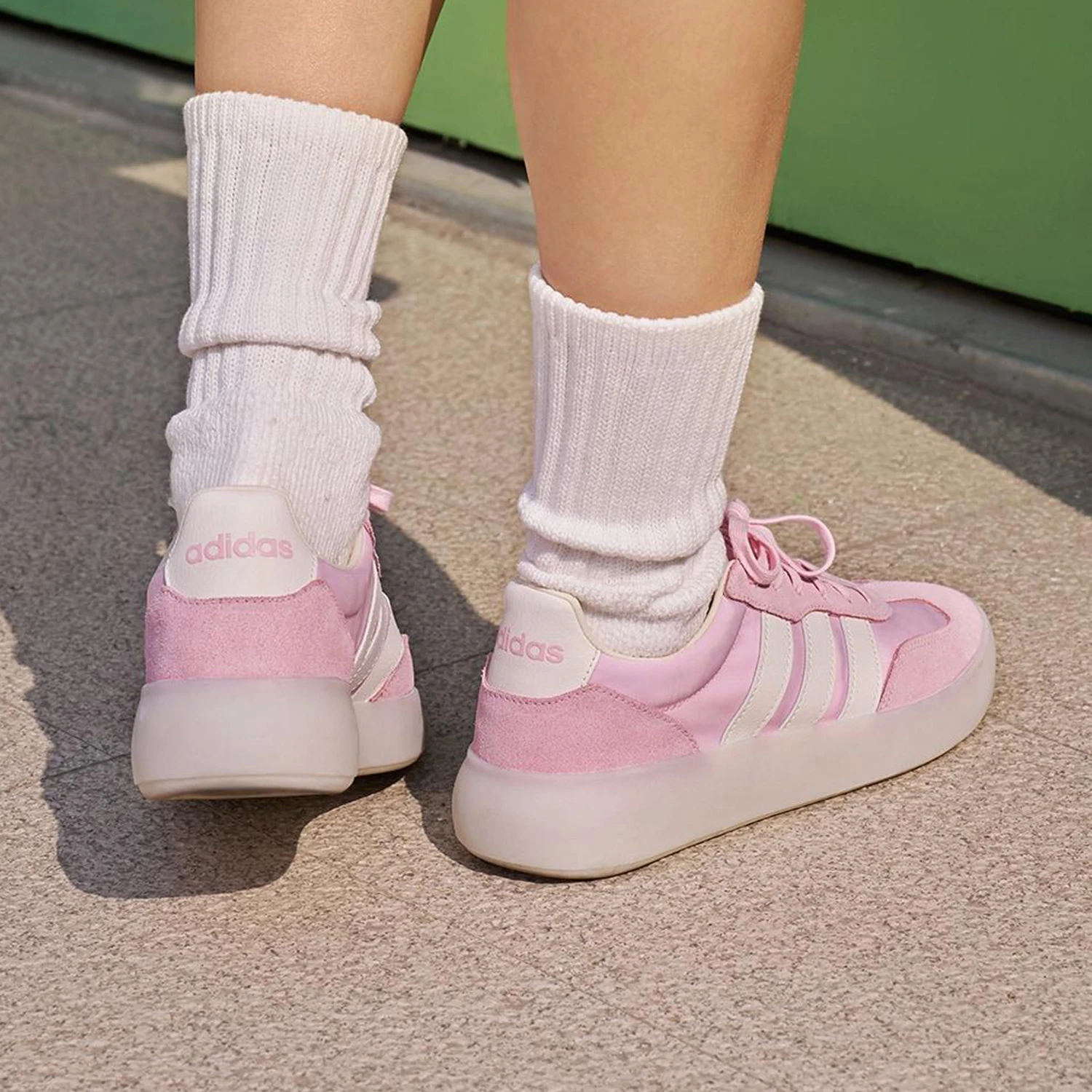 حذاء أديداس الأصلي BARREDA DECODE للرجال والنساء خفيف الوزن كاجوال JQ6673 #4