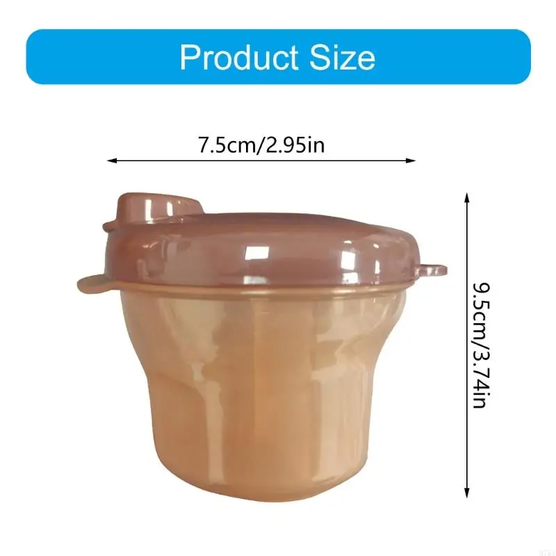 97Be Rotatable Container 3 separate Abschnitte Frische Kontrolle für Müsli