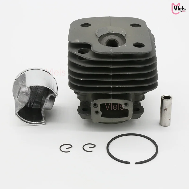 52mm Bore Cylinder Block Piston Kit For Husqvarna 272 H268 Petrol Wood Cutting Chainsaw Two Stroke Engine Repair Components