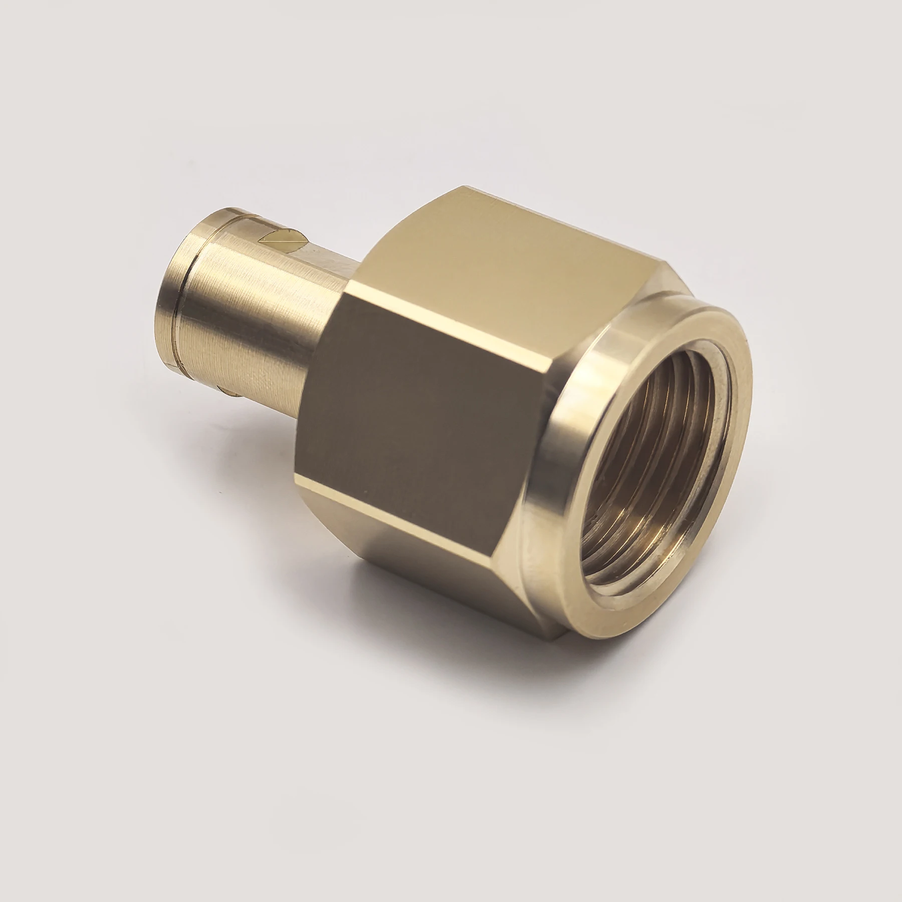 W21.8, G3/4, CGA320 Copper Connector Nut Washer Kit For CO2 High Pressure Air Tank Cylinder External Hose Adapter M10 Thread