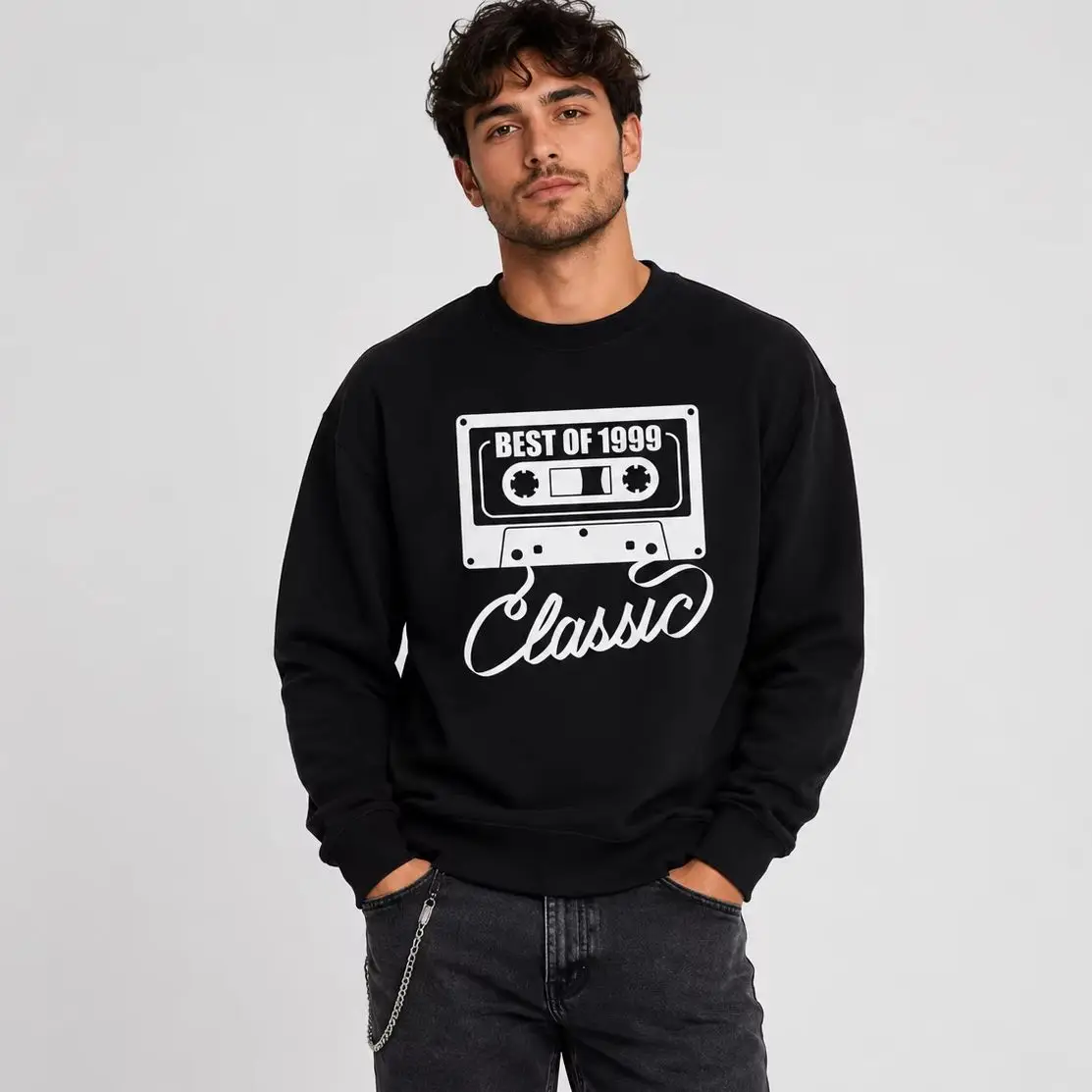 Best of Year Custom Personalized Sweatshirt Unisex Crewneck Funny Birthday Humor Design Sweater Unique Gift For Birthay Party