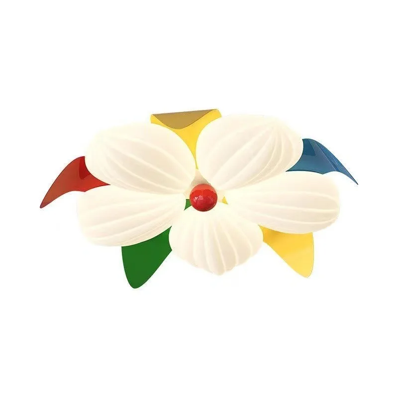 Creative cartoon eye-protection Memphis bedroom ceiling light