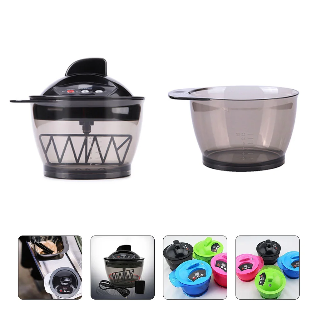 

Automatic Dye Coloring Cream Mixer Baked Oil Blenders DIY Hair Bowl Dyeing Mixing Electric