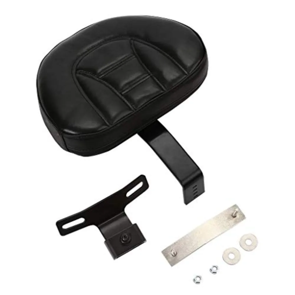 Motorcycle Adjustable Detachable Plug-In Driver Rider Backrest for Harley Dyna Heritage Softail Fatboy 1997-2017