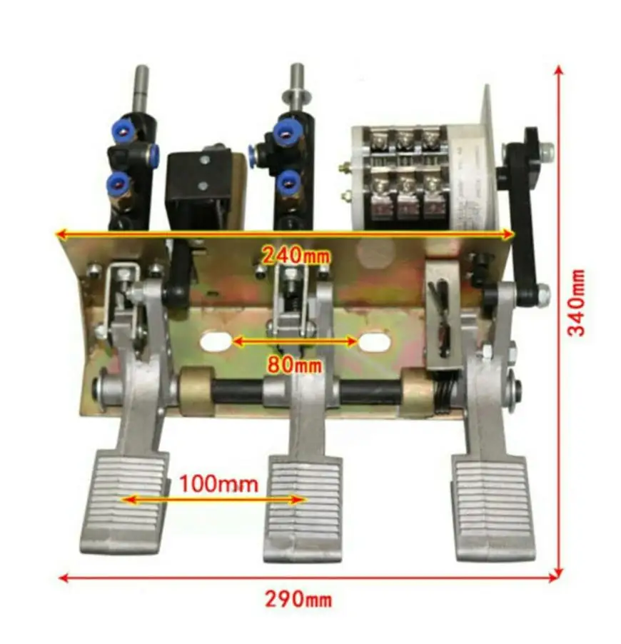 

Tire Changer Machine Steel Frame 3 Pedal Air Pneumatic Valve&Switch Control Part Tire Raking Machine Accessories Parts