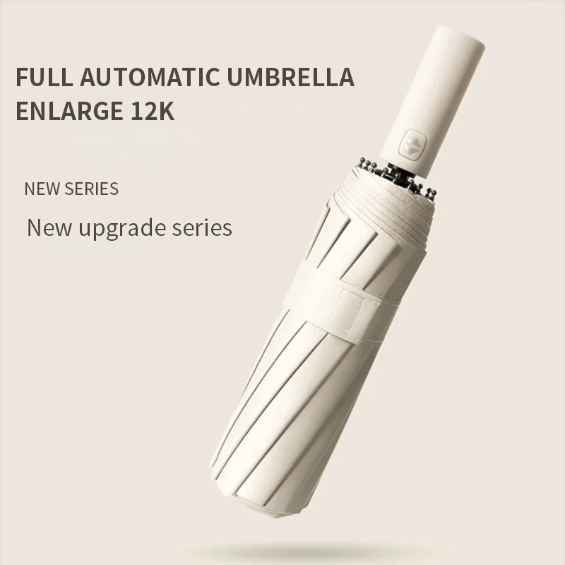 Xiaomi Youpin12 Ribs UV Umbrella Enlarge 108cm Diameter Automatic Parasol Wind Rain Resistance Bumbershoot Men Women Umbrellas