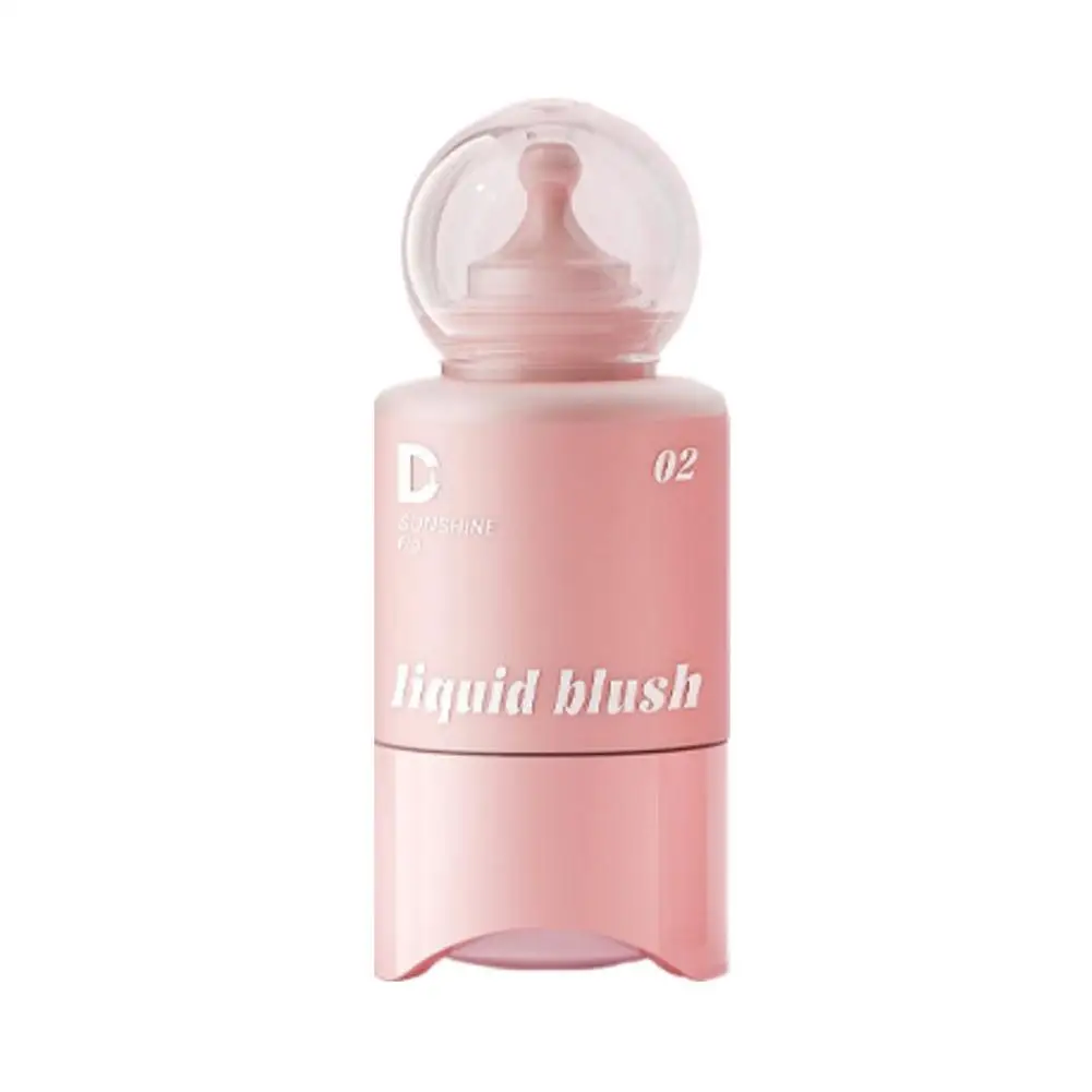 3Colors Liquid Powder Blusher Matte Cosmetic Cream Multi-purpose Lip Gloss Blush Make Up Facial Powder Nourishing Blusher