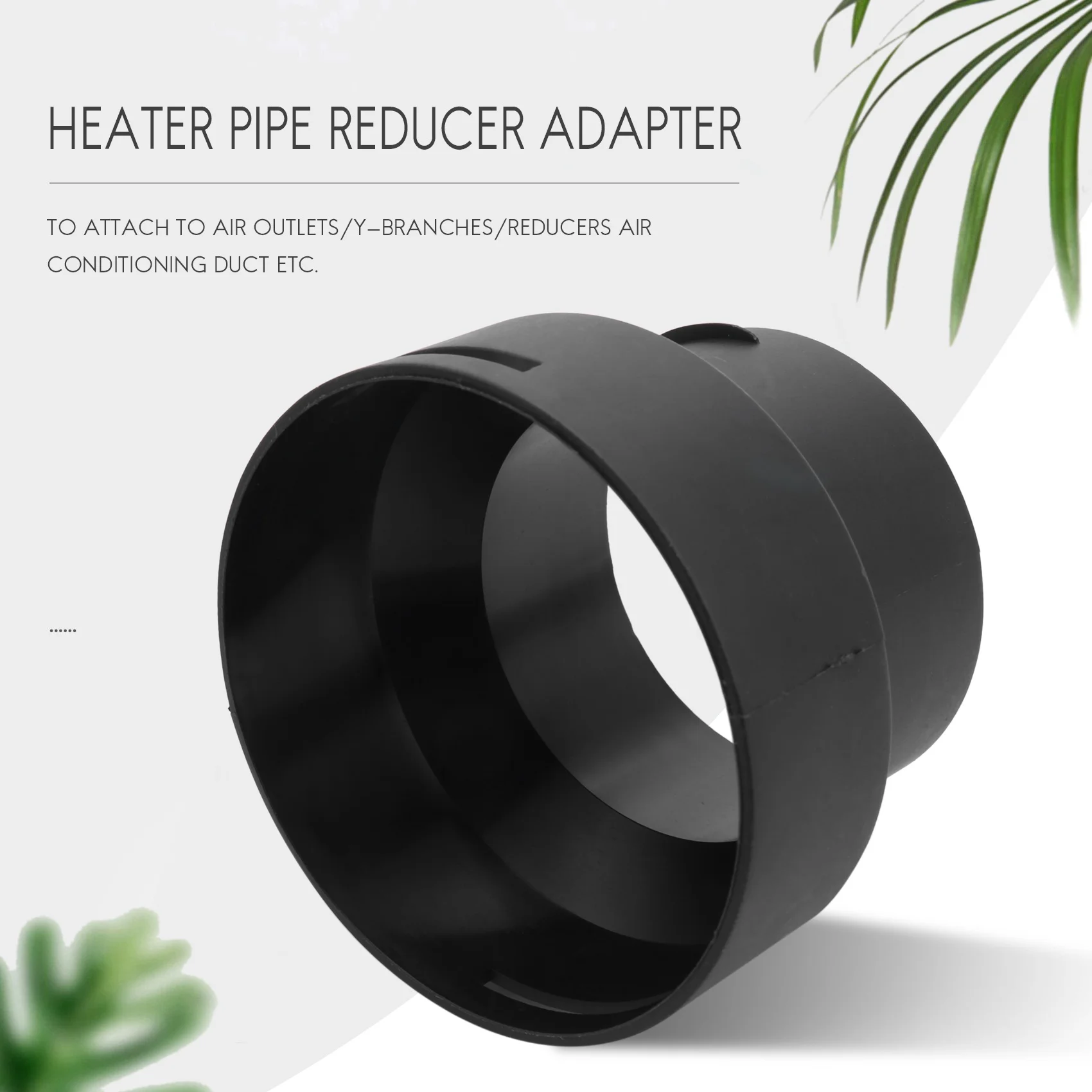 75mm to 60mm Parking Heater Ducting Reducer Connector Air Heater Duct Pipe Reducer Adapter Converter for