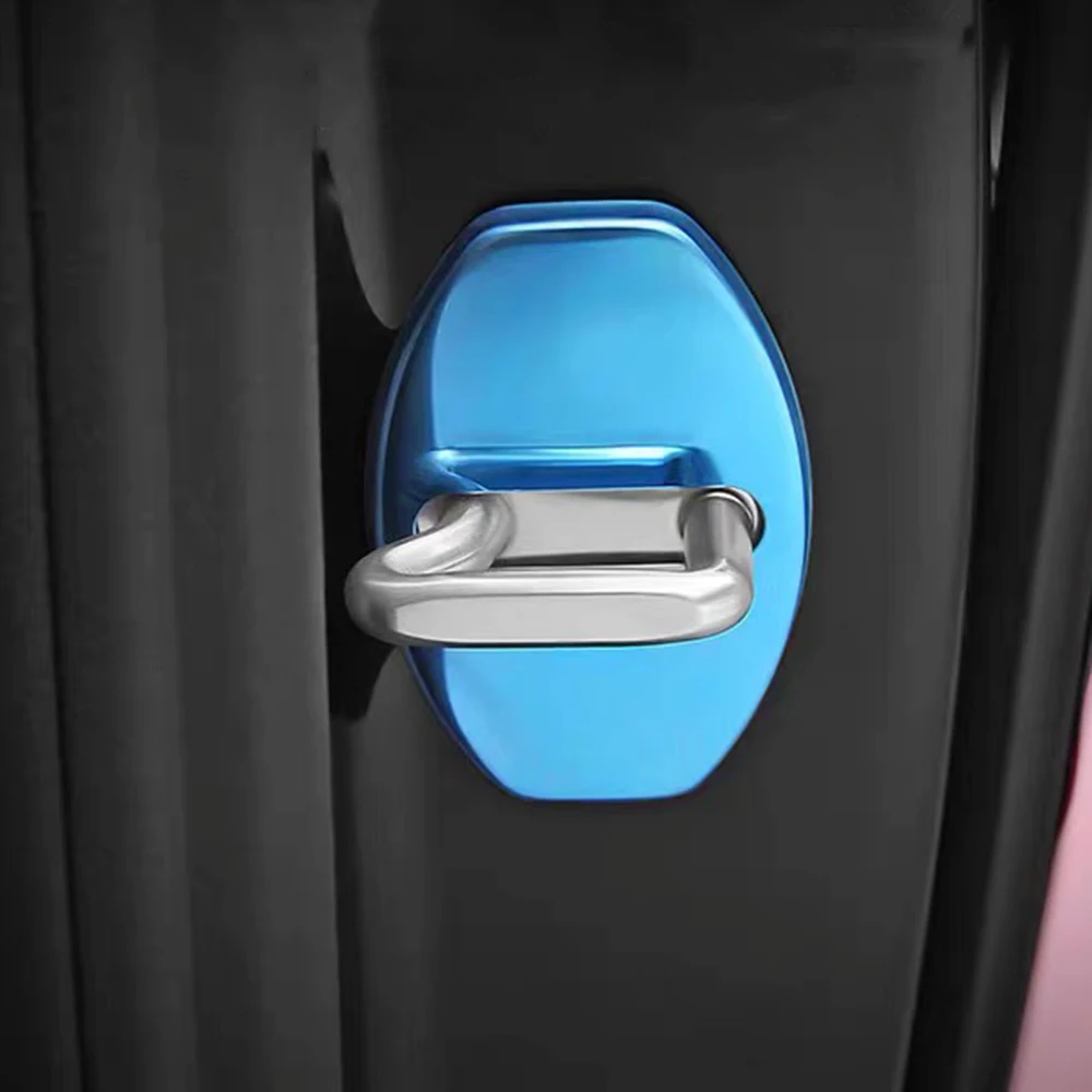 Zinc Alloy Car Door Lock Cover Thickened Anti-Collision Protector for Cupra Tavascan VZ Formentor Leon Born Terramar