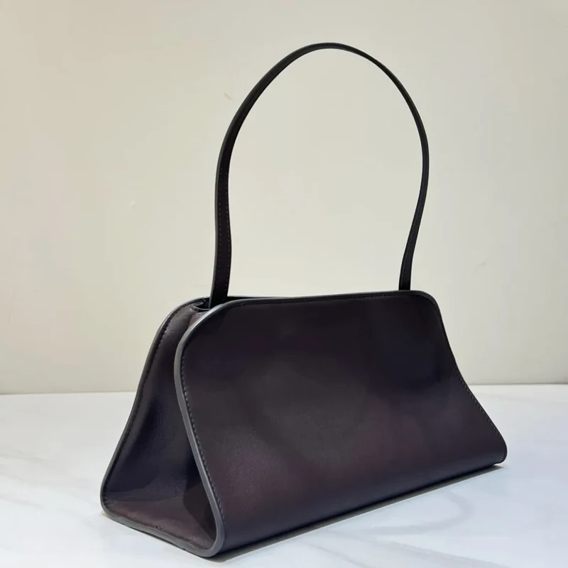 

Genuine Leather Small Bags For Women Luxury Designer Handbag And Purses 2025 New In Natural Cowhide Top Handle Underarm Shoulder
