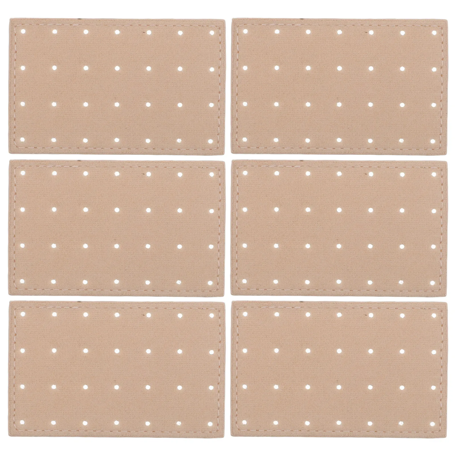 

Набор из 6 портативных органайзеров для серег: многофункциональная подставка для хранения и демонстрации ювелирных изделий, удобное решение для путешествий