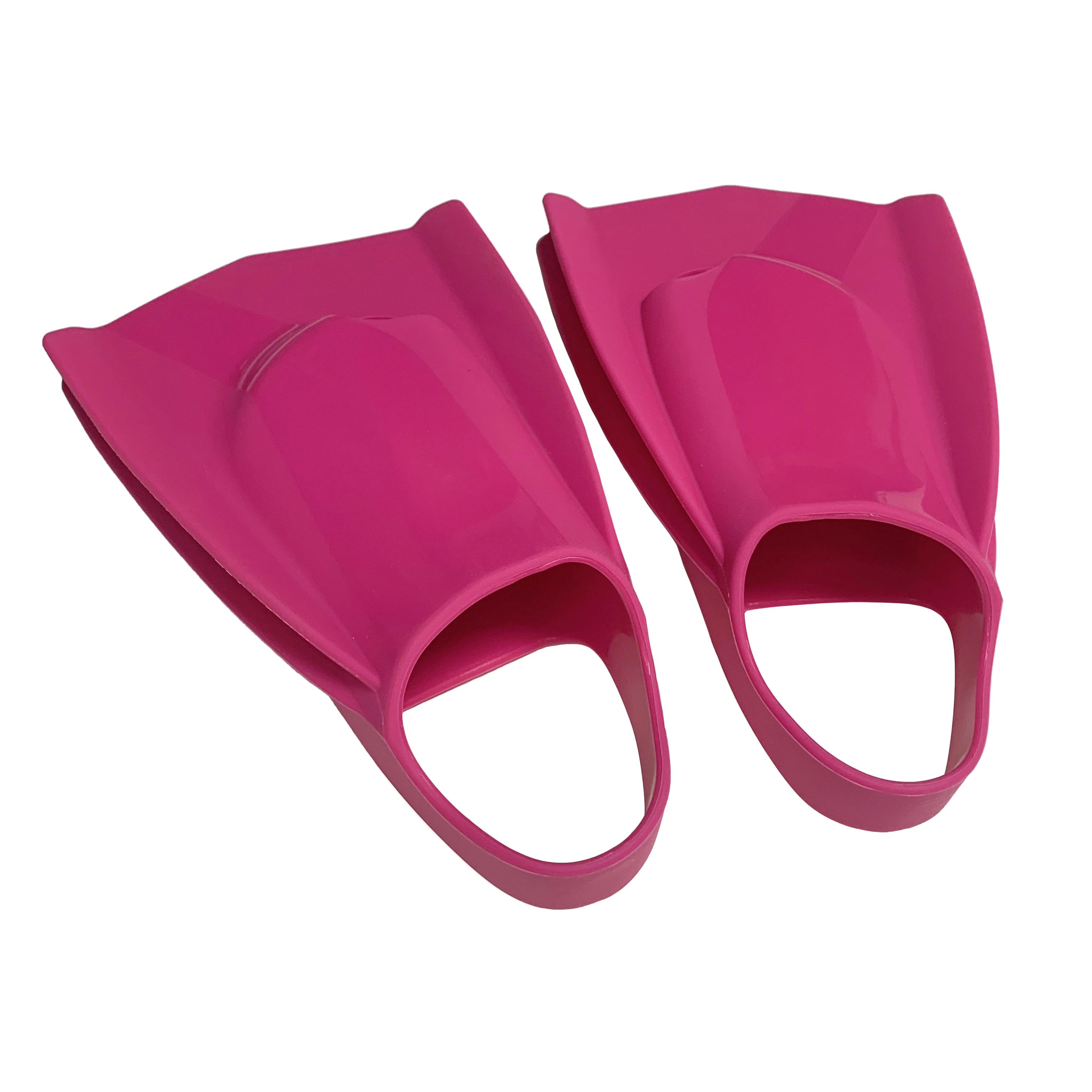 Pinne professionali per allenamento per il nuoto per adulti Pinne unisex Powerfin Comode pinne per nuoto in silicone Pinne a lama corta Design