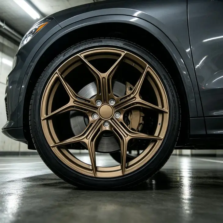 19-24 Inch 5x112 5x120 5 Spoke Deep Concave High Performance Monoblock Forged Alloy Wheel Rims Universal Sport Wheels