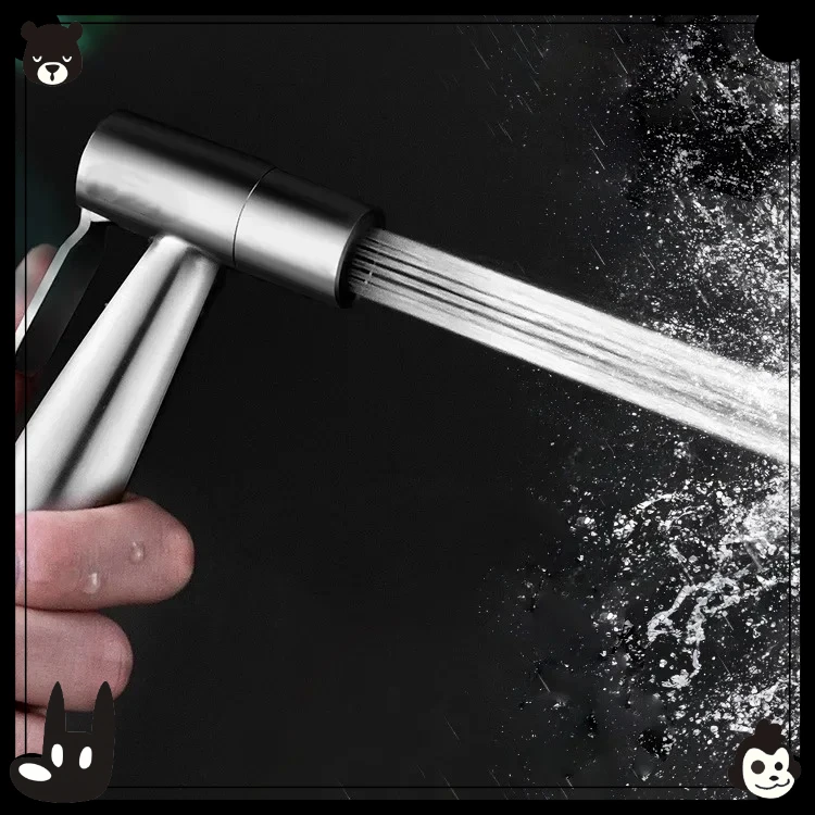 

Sprayer Gun Hand Protable Toilet Bidet Holder Handheld Faucet Home Bathroom Shower Head Self[New]