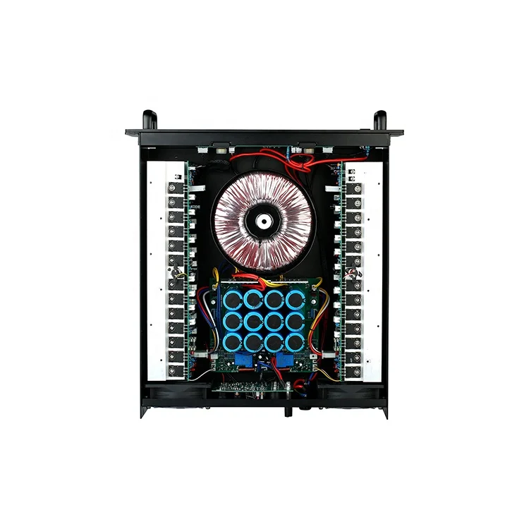CS5000 CS6000 CS7000 CS8000 Aluminum 3U 2-Channel Power Amplifier for Sub Woofer Outdoor Stage 2CH*900W 1100W 1300W 1400W