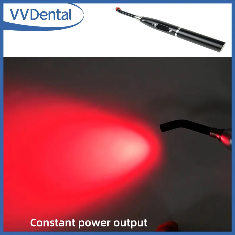 

Портативный LED-аппарат VVDental для инфракрасной и красной светотерапии: облегчение боли при стоматологических проблемах, герпесе и афтах