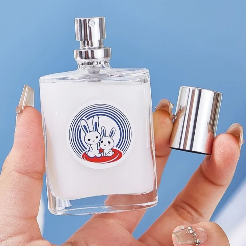 Perfume de encanto lechoso, Perfume de caramelo de leche de conejo blanco, naturaleza, cálido, irresistible, vitalidad, Perfume avanzado irresistible y seguro