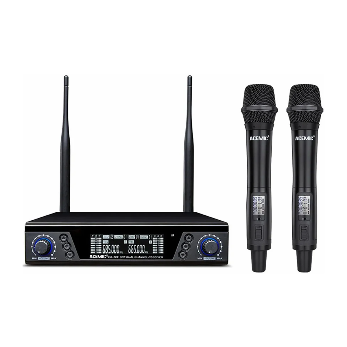 UHF Wireless Microphone Acemic EX-200