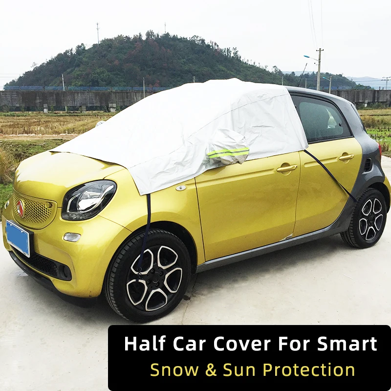

Upgraded Thickened Car Cover - Waterproof Sunproof Anti-hail, Wear-Resistant Fabric,Custom Fit for Smart 451 453 #1 #3