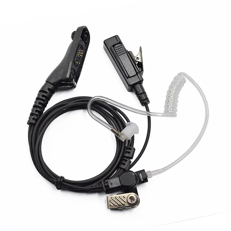

mot orola Radio Dp4400 Dp4800 4801e рация акустическая трубка наушник гарнитура безопасности мини Fbi невидимые радио наушники