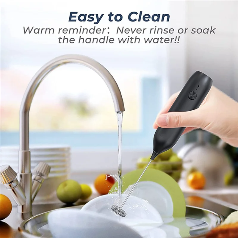 A59E-خلاط رغوة الحليب المحمول القابل لإعادة الشحن، خلاط المشروبات الكهربائية، رغوة صغيرة لقهوة ماتشا