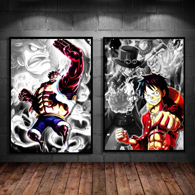 

Japanese Classic Anime Picture Print Wall Gift Art Christmas Gifts Poster Home Kid Action Figures Modular Painting