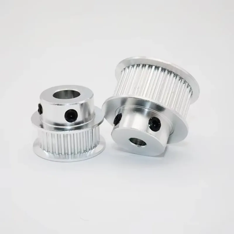 Hoogwaardige aluminium synchrone katrollen Verschillende nauwkeurige kleuren CNC-bewerking voor boren en brozen