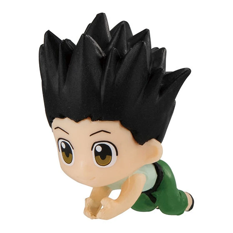 Genuine Capsule Toys Anime Hunter X Hunter Killu Gon Meruem Neferpitou Shaiapouf Cartoon Figure Doll Toys For Kids Collection