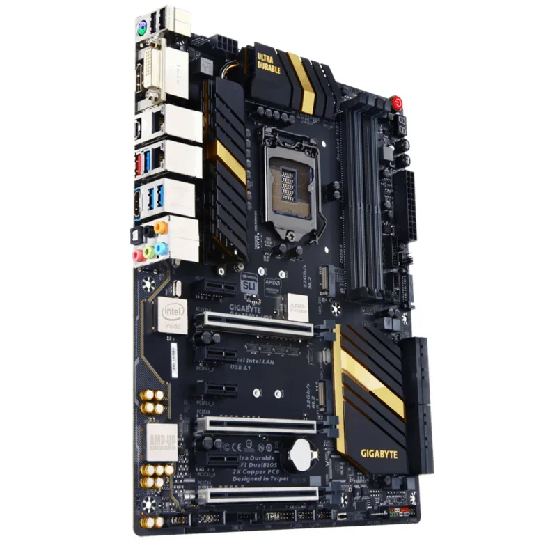 PARA Gigabyte GA-Z170X-UD5 Placa-mãe Intel Z170 LGA 1151 DDR4 M.2 ATX Core USB 2.0