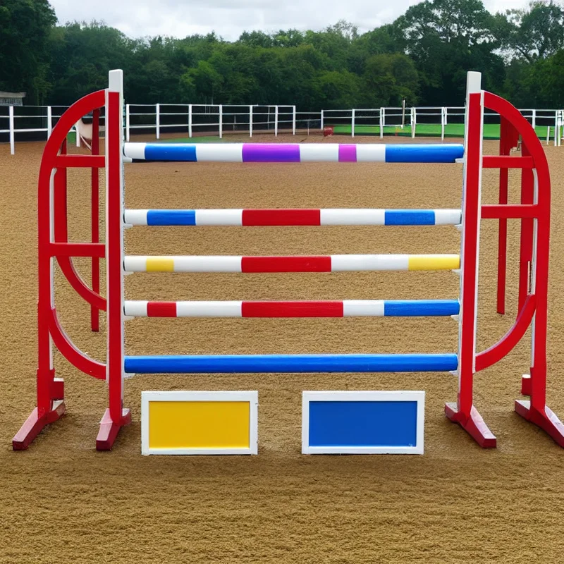 Equestrian Performance Competition Obstacle Jumping Aluminum Racing Training Fence Horse Jumps