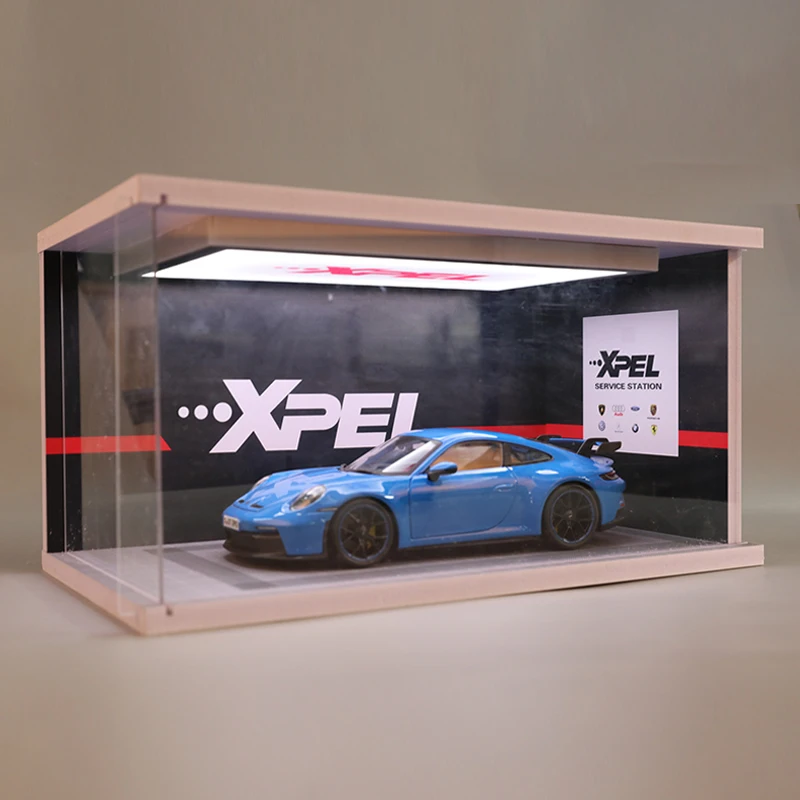 1:18 Car Models Parking lot Solid Parking Garage Model With lights