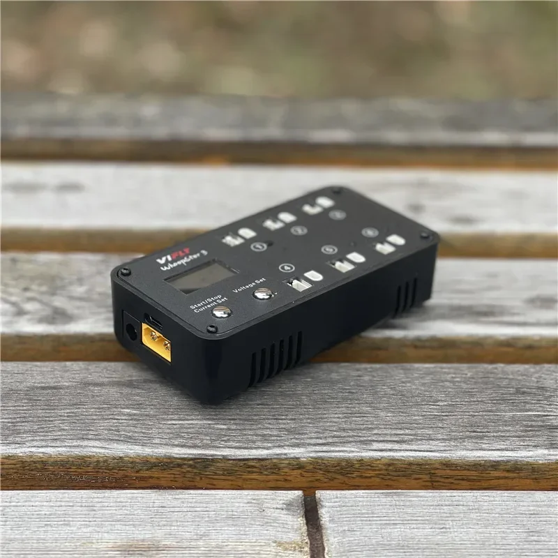 VIFLY WhoopStor 3 V3 6 poorten 1S LIPO batterijlader ontlader opslagfunctie