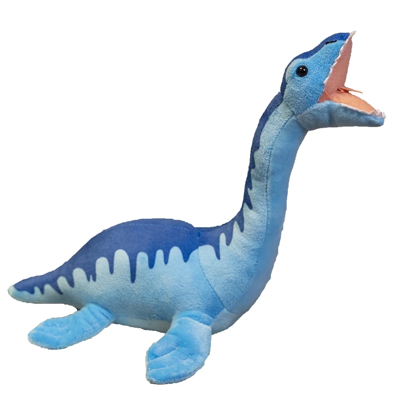 40cm Cute Extra Soft Plesiosaurus Plush Toys High Fidelity Loch-Ness Water Monster Stuffed River Animal Gifts For Kids