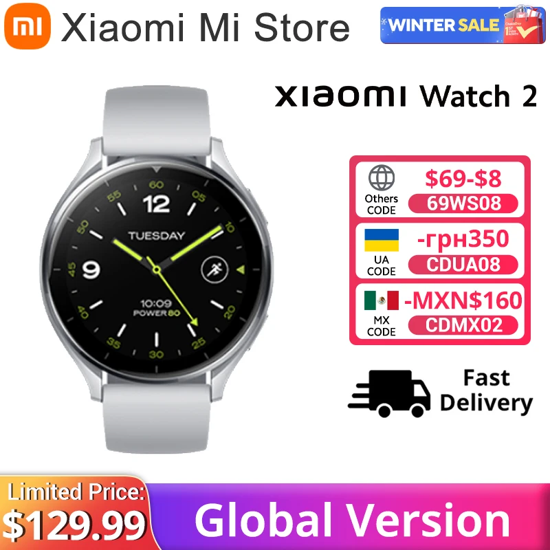 Global Version Xiaomi Watch 2 Wear OS By Google 1.43