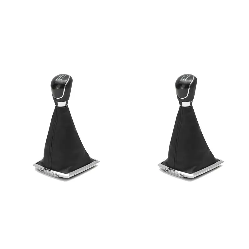 

Classy-2X 5 Speed Manual Car Gear Shift Knob Shifter Lever Gaiter Boot Cover For Ford Focus MK2 FL MK3 MK4 MK7 Mondeo Galaxy