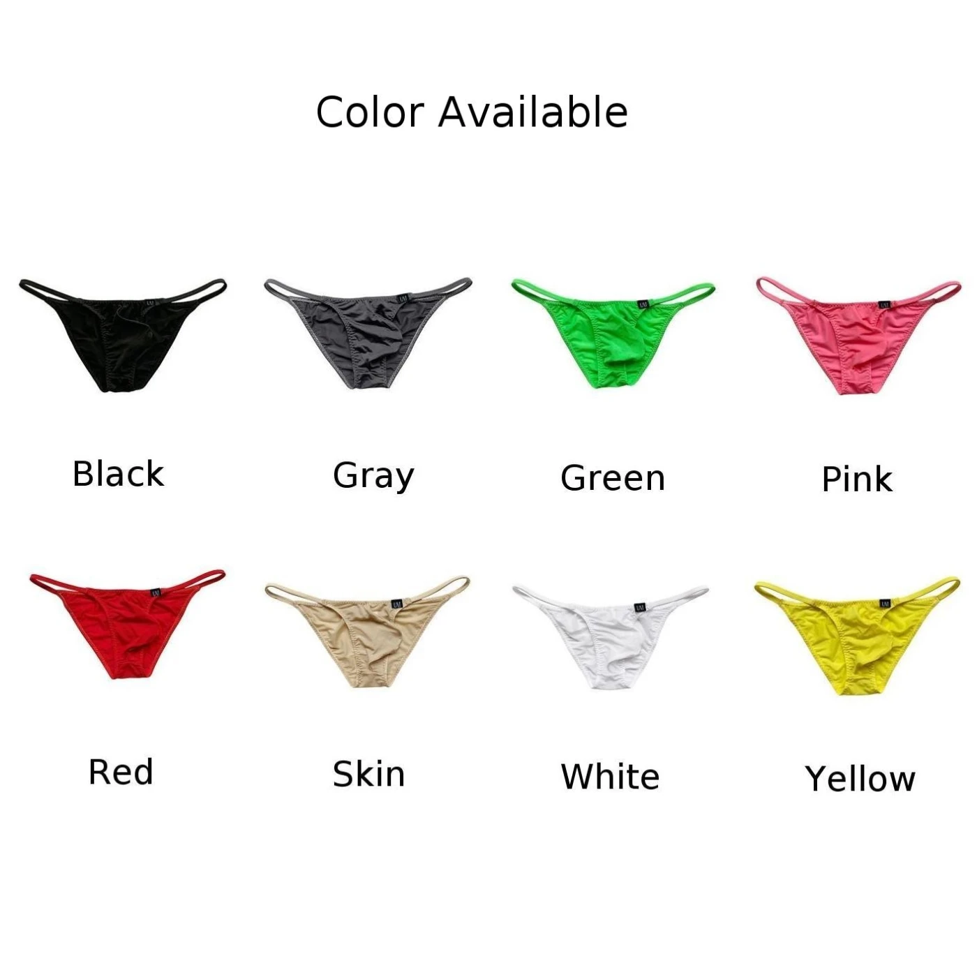 Sexy Mens Mesh Low Rise Bikini Elastic Thong G-string Bulge Pouch Briefs Ultra Thin Underwear Male Panties Breathable Underpants