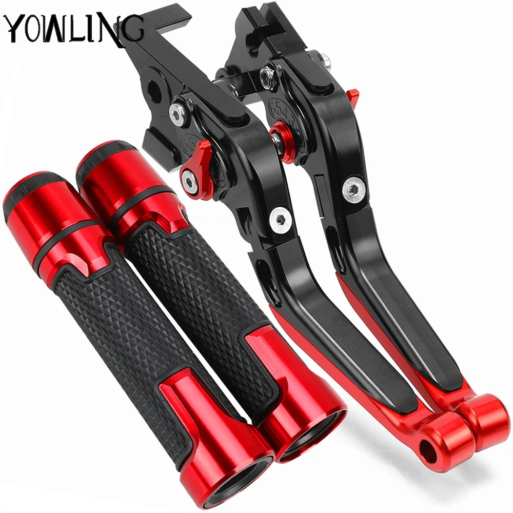 Motorcycle Accessories Brake Clutch Levers Handlebar Handle bar Hand Grips Ends For Benelli Leoncino 500 leoncinX 2016-2020