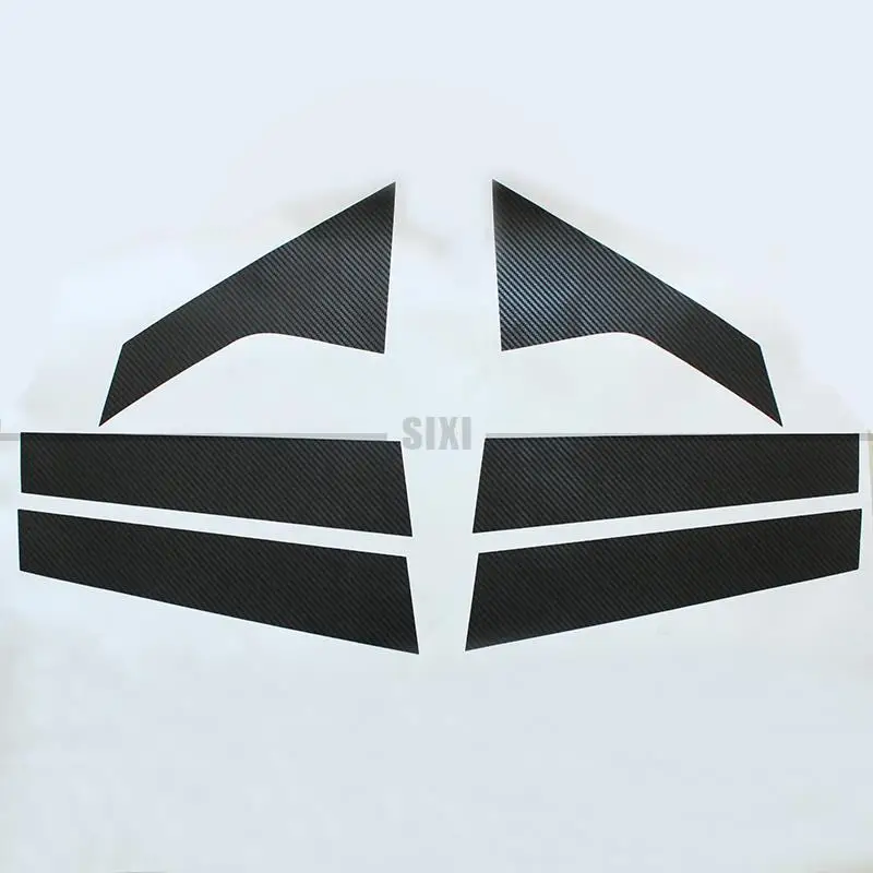 

center pillar car membrane carbon fiber texture modified exterior For Hyundai Elantra Avante CN7 2021