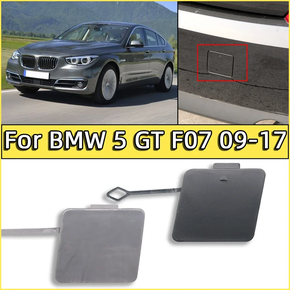 Car Accessories Rear Bumper Tow Hook Eye Cover For Bmw Series 5 GT F07 Ordinady Version LCI 2009-2017 High Quality Spray Paint
