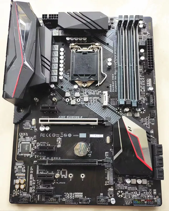 For GIGABYTE Z390 GAMING X Motherboard 64GB LGA1151 DDR4 Mainboard 100% Tested Fully Work