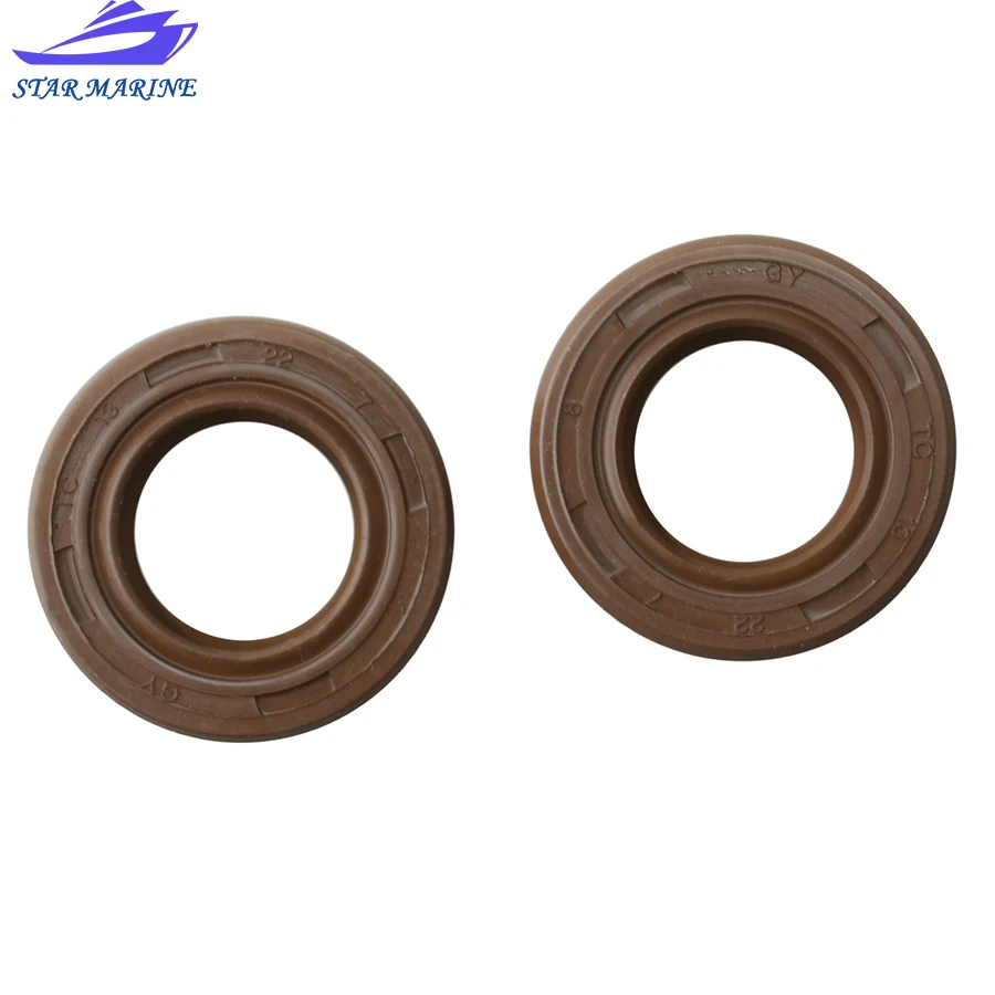 93101-13M12 93101-13M14 Oil Seal For Yamaha Outboard Motor 2 Stroke Parsun HDX SEAPRO 3HP 4HP 5HP F2 F2.5 F4 F5 F6 13*22*7mm