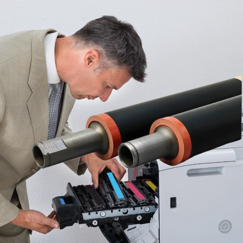 

Для Японии ricoh Copier imc2000 IMC2500 IMC3000 C3500 C4500 imc6000 блок термофиксатора нижний ролик длительный срок службы 1X