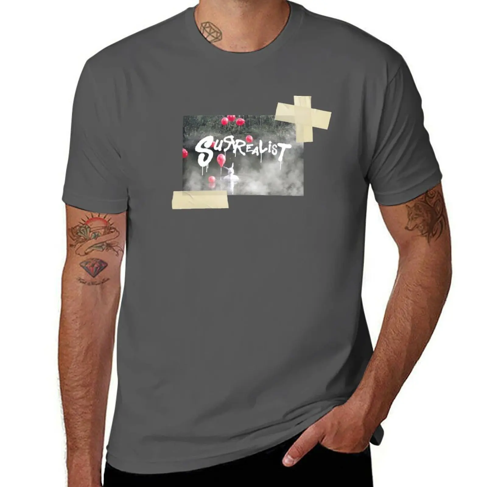 Creep Rabbit T-Shirt Basic Casual Wear Short Sleeve Top