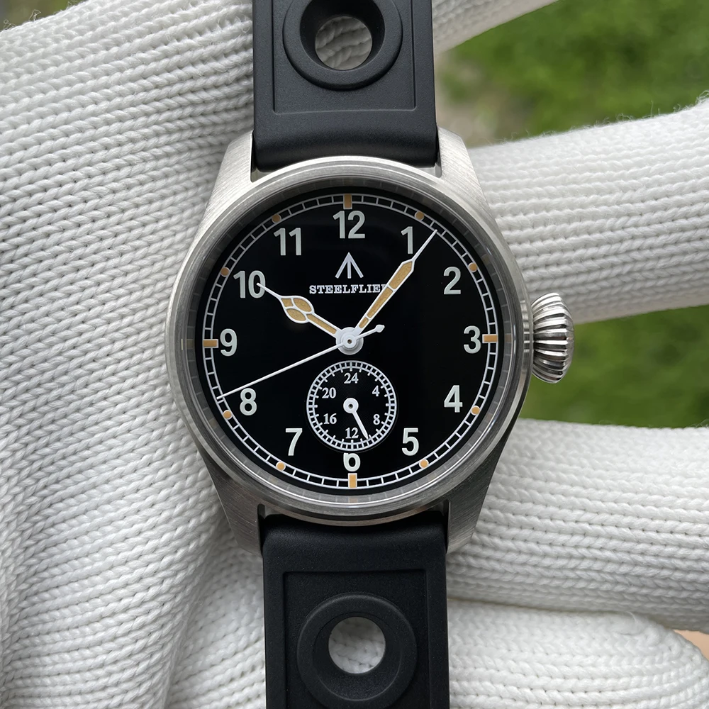 STEELFLIER Offizielle SF746 Luxus-Quarz-Armbanduhr Swiss Luminous VH60 Mute-Uhrwerk 20Bar wasserdichte Multi-Zeitzonen-Uhren – Detail 20